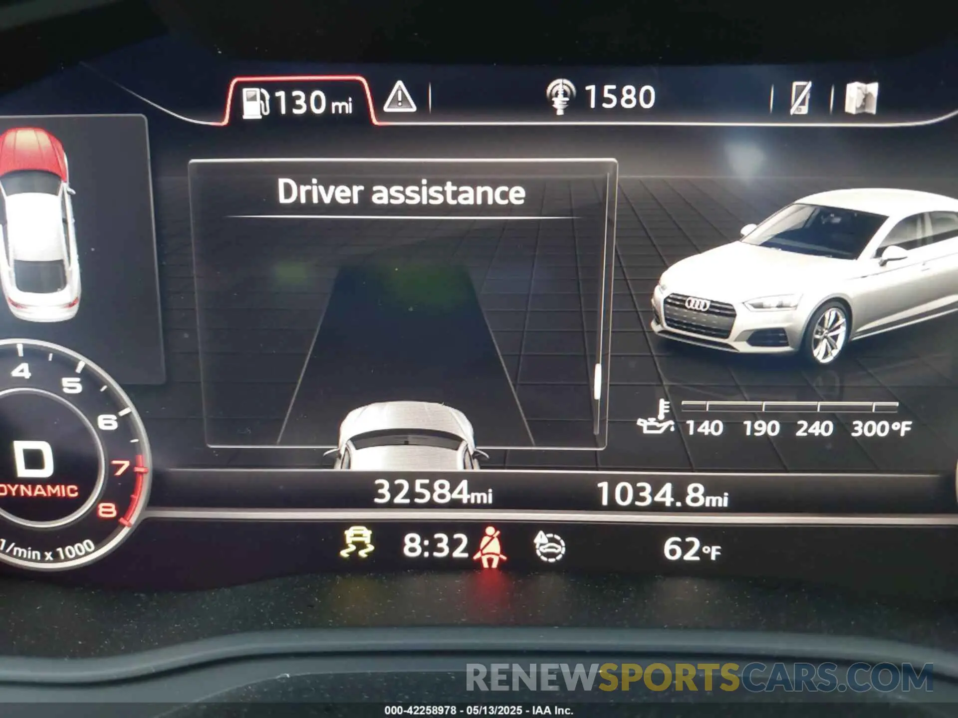 16 Фотография поврежденного автомобиля WAUBNCF58KA091561 AUDI A5 2019