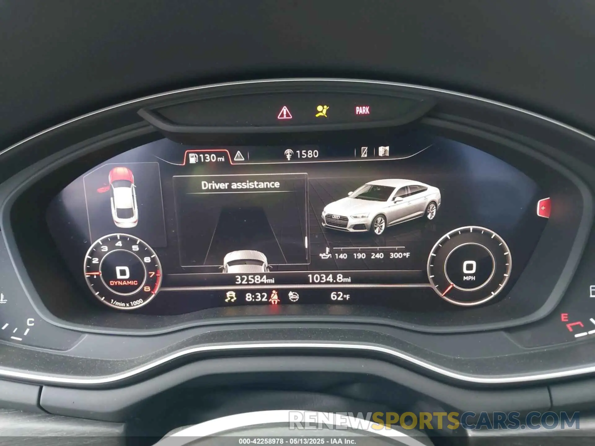 7 Фотография поврежденного автомобиля WAUBNCF58KA091561 AUDI A5 2019