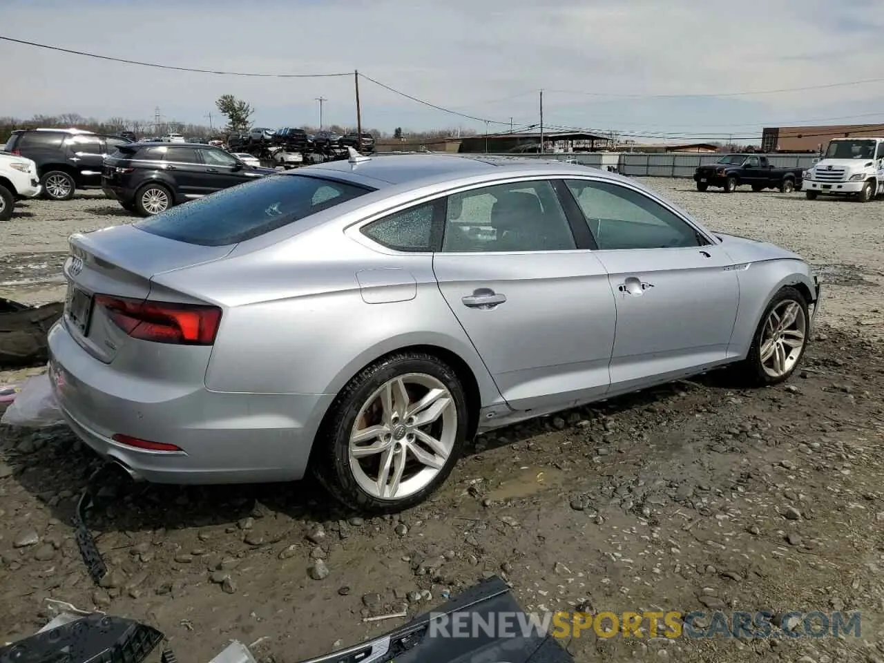 3 Photograph of a damaged car WAUBNCF5XKA022421 AUDI A5 2019