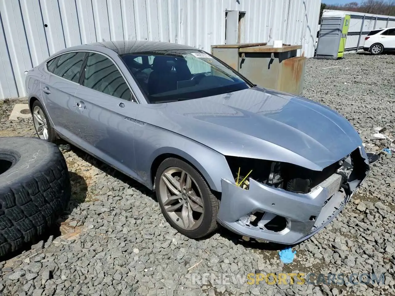 4 Photograph of a damaged car WAUBNCF5XKA022421 AUDI A5 2019