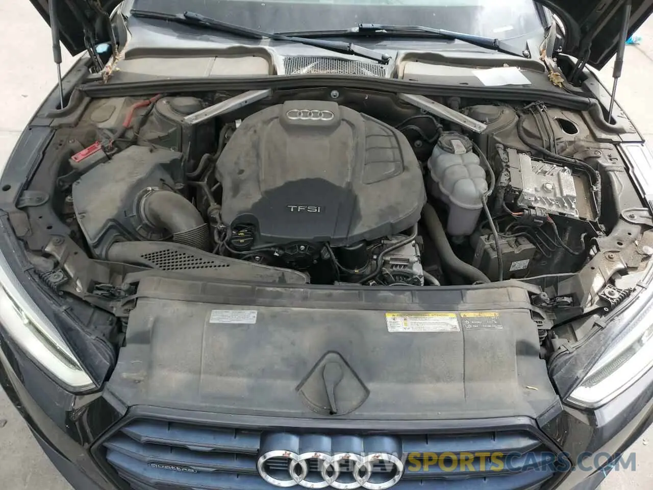 11 Photograph of a damaged car WAUENCF50KA047888 AUDI A5 2019