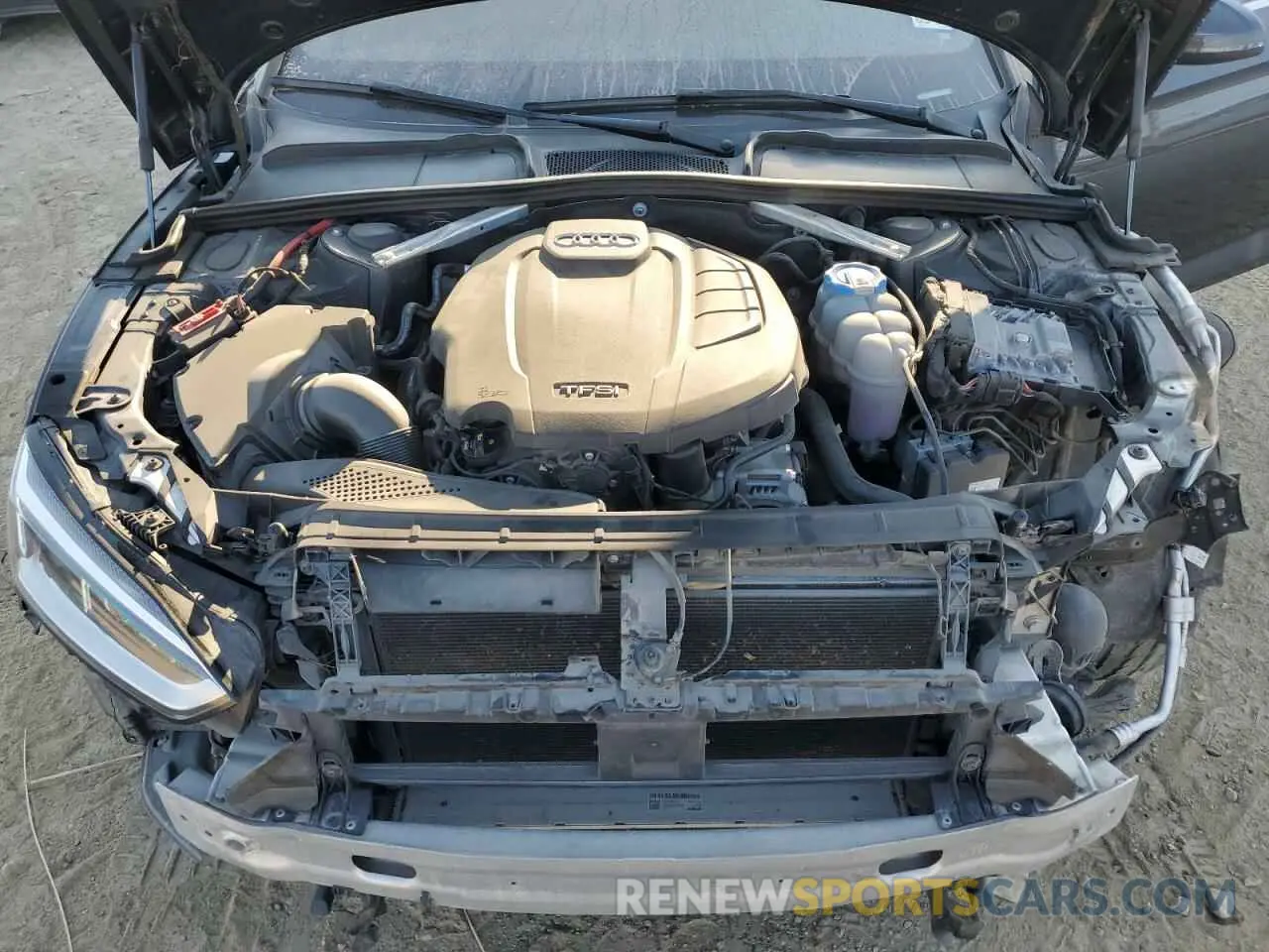 11 Фотография поврежденного автомобиля WAUENCF52KA025987 AUDI A5 2019