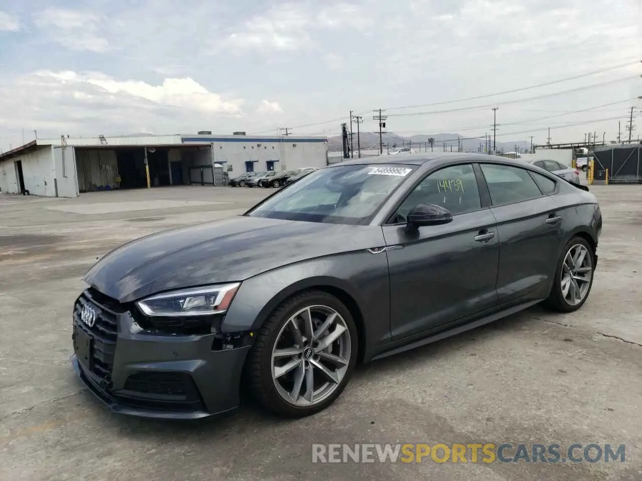 2 Photograph of a damaged car WAUENCF52KA092993 AUDI A5 2019