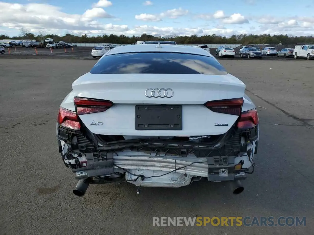6 Фотография поврежденного автомобиля WAUENCF52KA096946 AUDI A5 2019