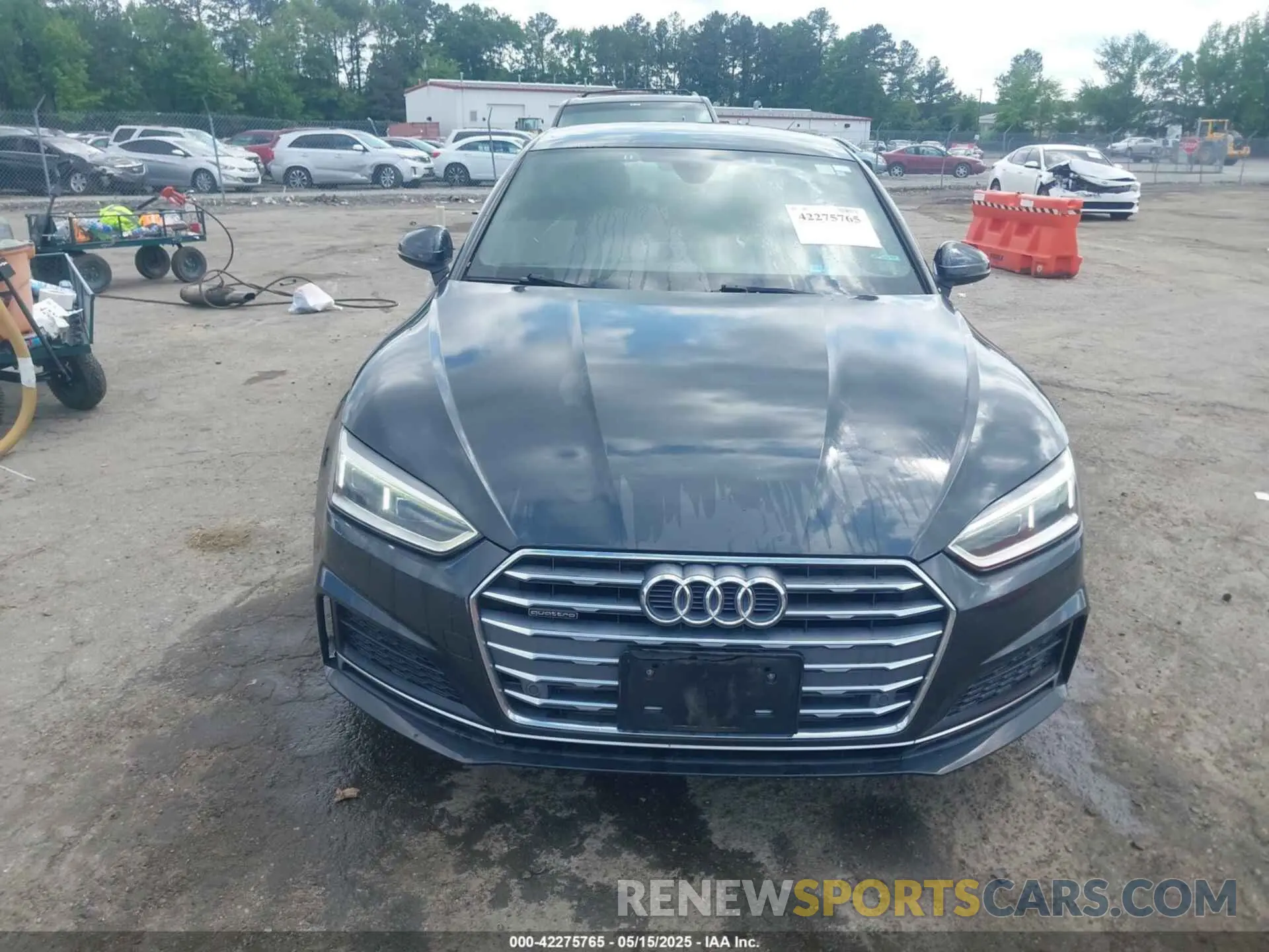 12 Фотография поврежденного автомобиля WAUENCF54KA019060 AUDI A5 2019