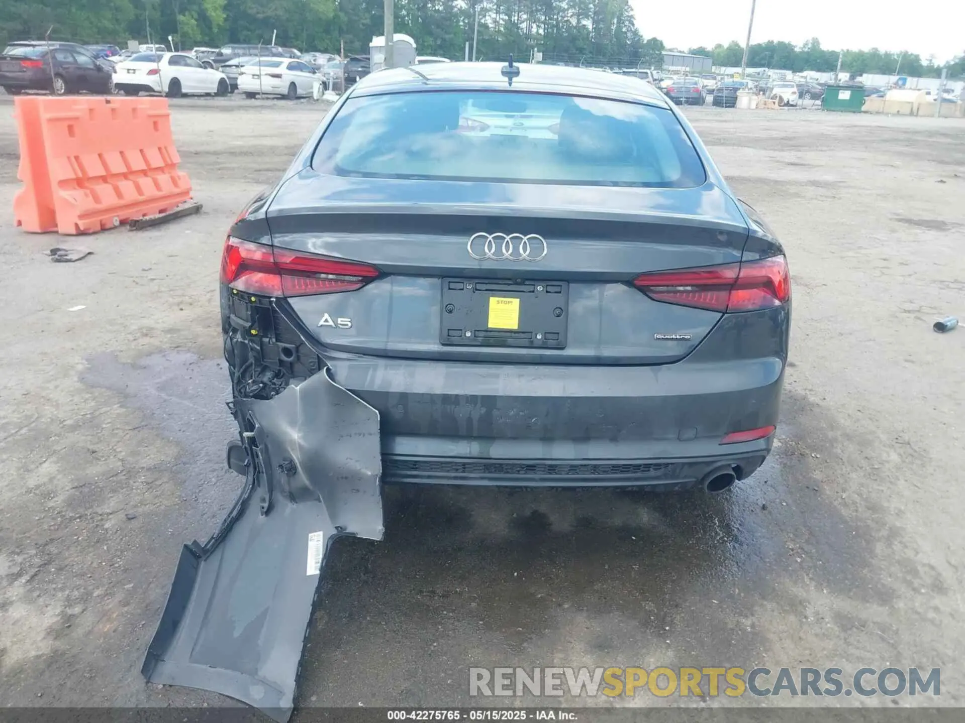 16 Фотография поврежденного автомобиля WAUENCF54KA019060 AUDI A5 2019