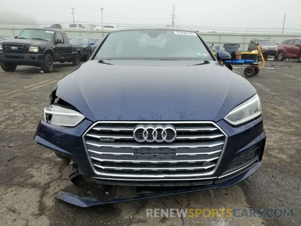 5 Photograph of a damaged car WAUENCF54KA020743 AUDI A5 2019