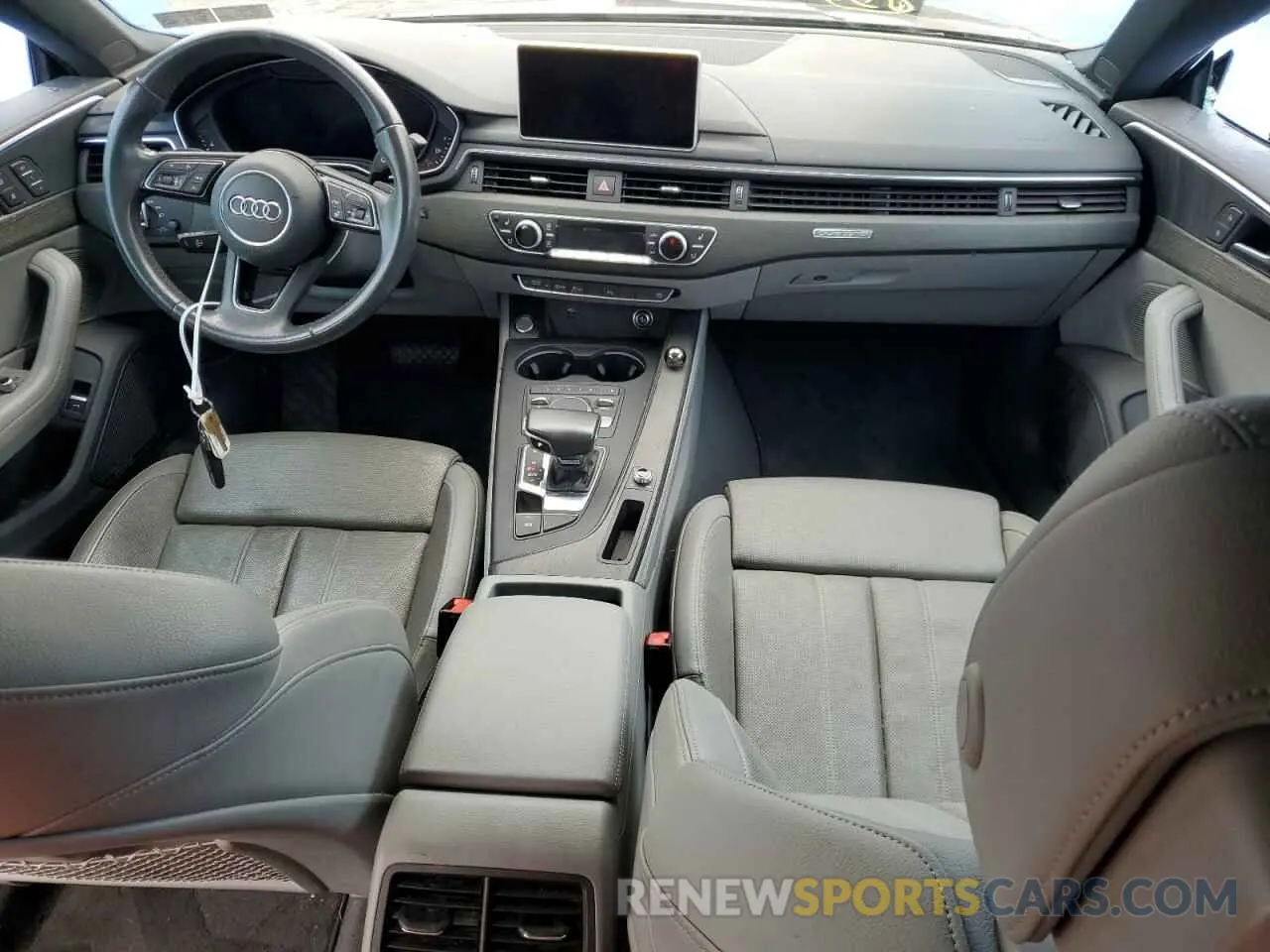 8 Photograph of a damaged car WAUENCF54KA020743 AUDI A5 2019