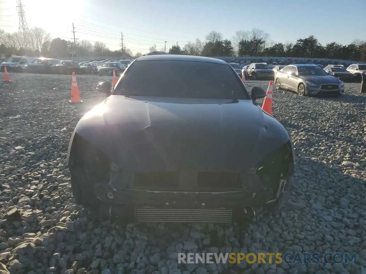 5 Фотография поврежденного автомобиля WAUENCF54KA098861 AUDI A5 2019