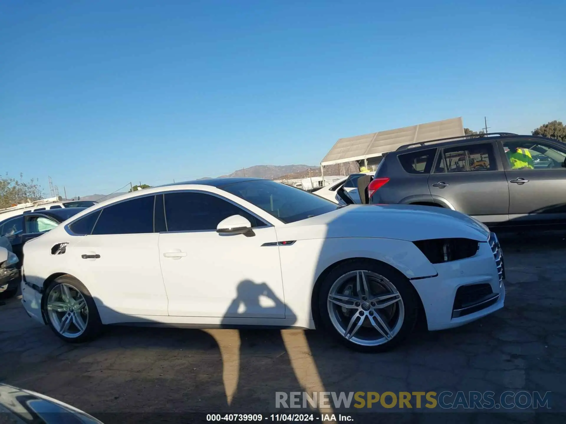 13 Photograph of a damaged car WAUENCF55KA091952 AUDI A5 2019