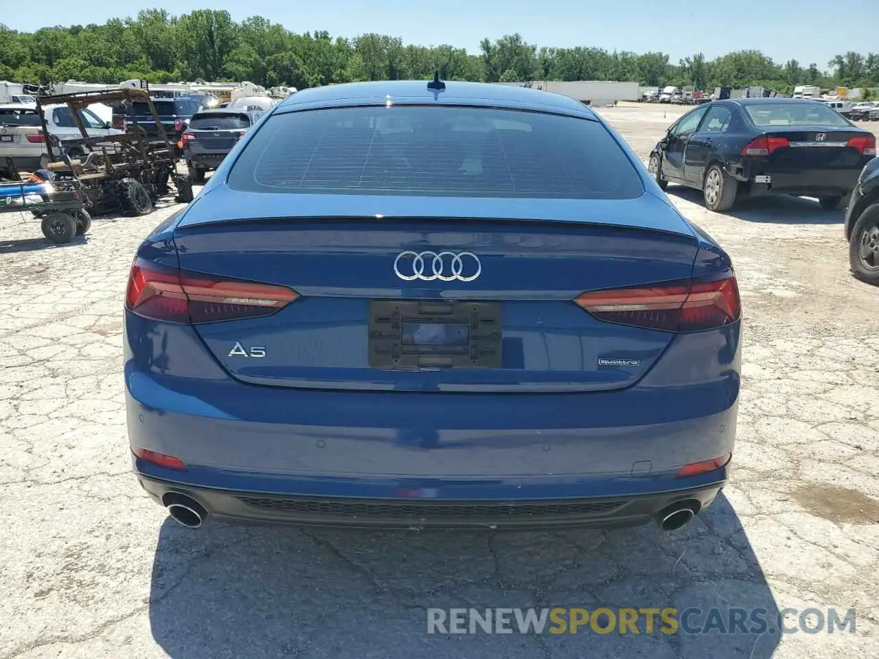 6 Photograph of a damaged car WAUENCF56KA010165 AUDI A5 2019
