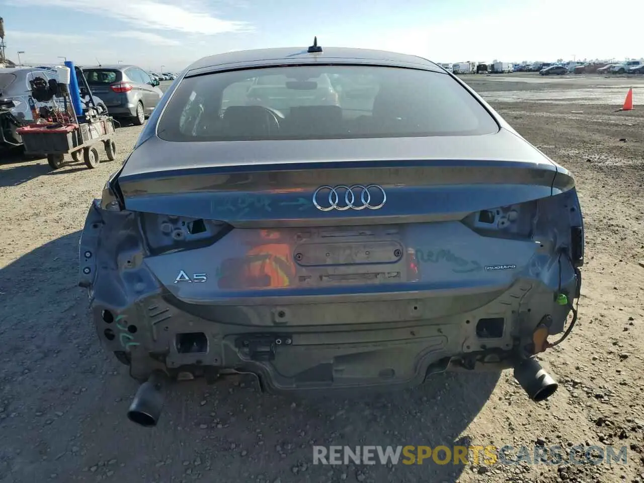 6 Фотография поврежденного автомобиля WAUENCF56KA016306 AUDI A5 2019