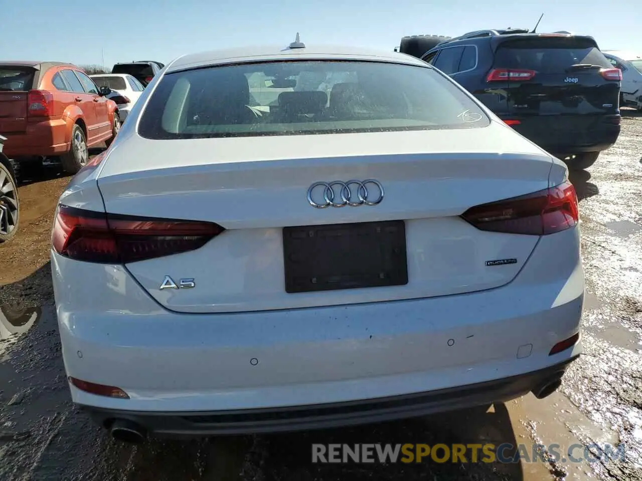 6 Photograph of a damaged car WAUENCF56KA077381 AUDI A5 2019