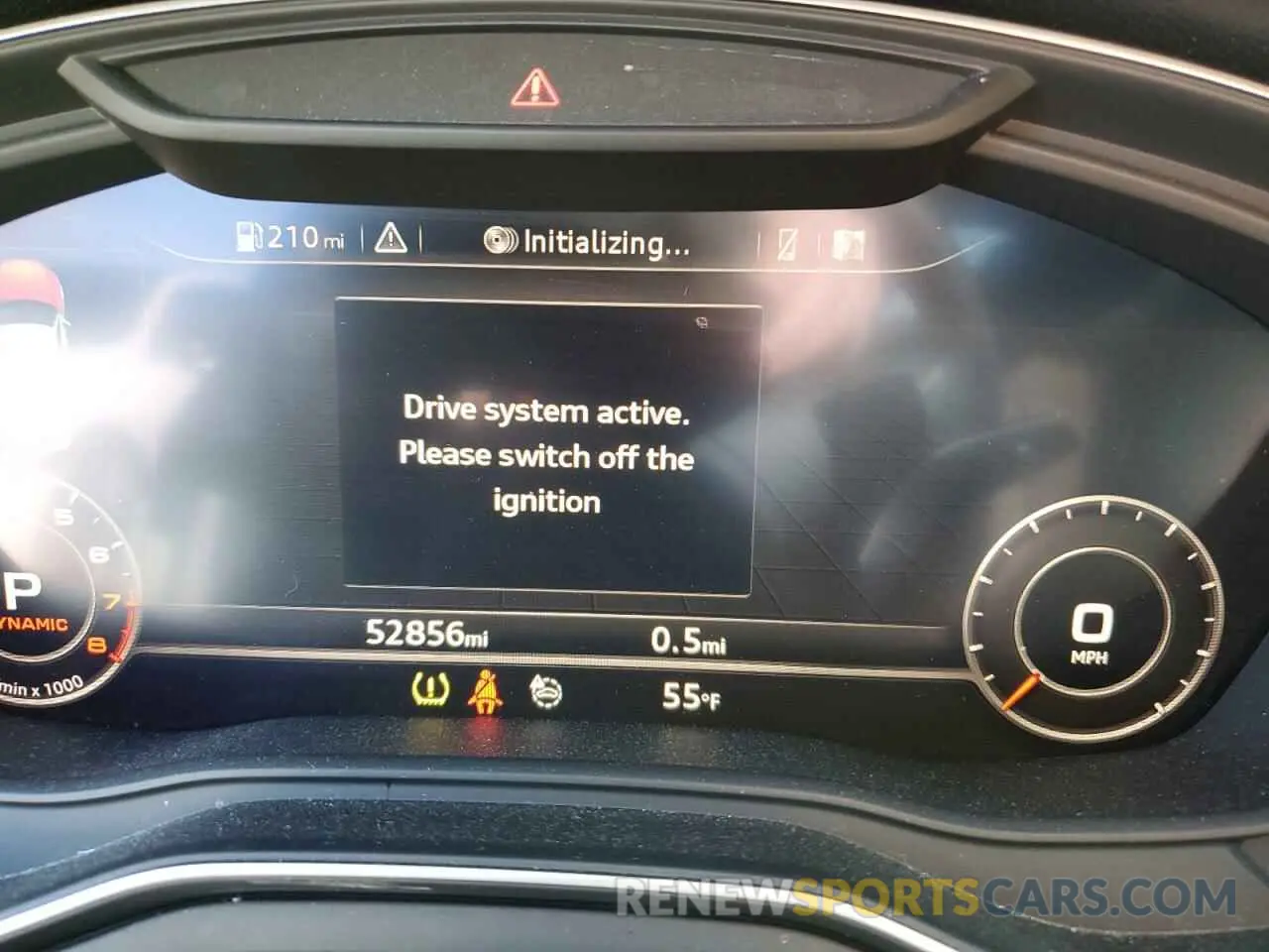 9 Photograph of a damaged car WAUENCF56KA077381 AUDI A5 2019