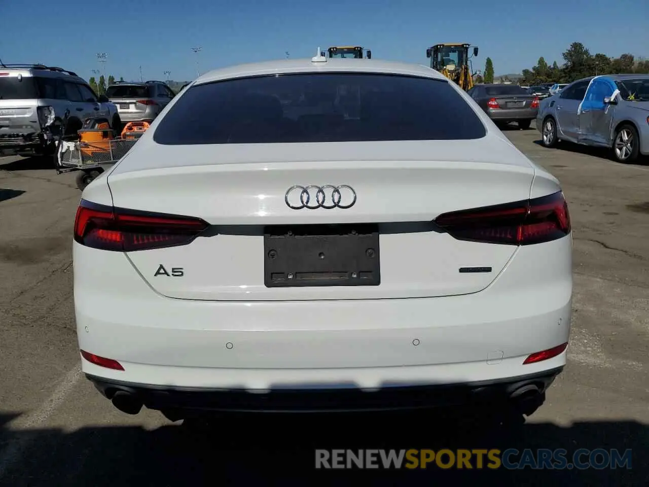 6 Photograph of a damaged car WAUENCF57KA018873 AUDI A5 2019