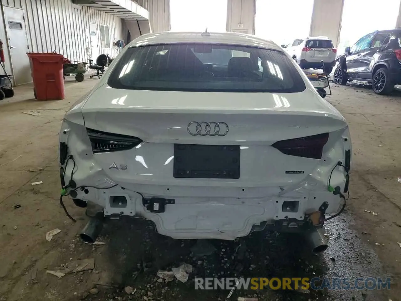 6 Фотография поврежденного автомобиля WAUENCF57KA037892 AUDI A5 2019