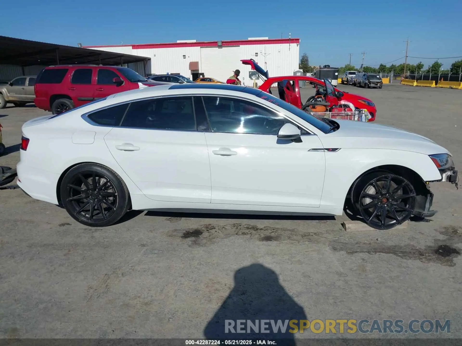 14 Фотография поврежденного автомобиля WAUENCF58KA007848 AUDI A5 2019