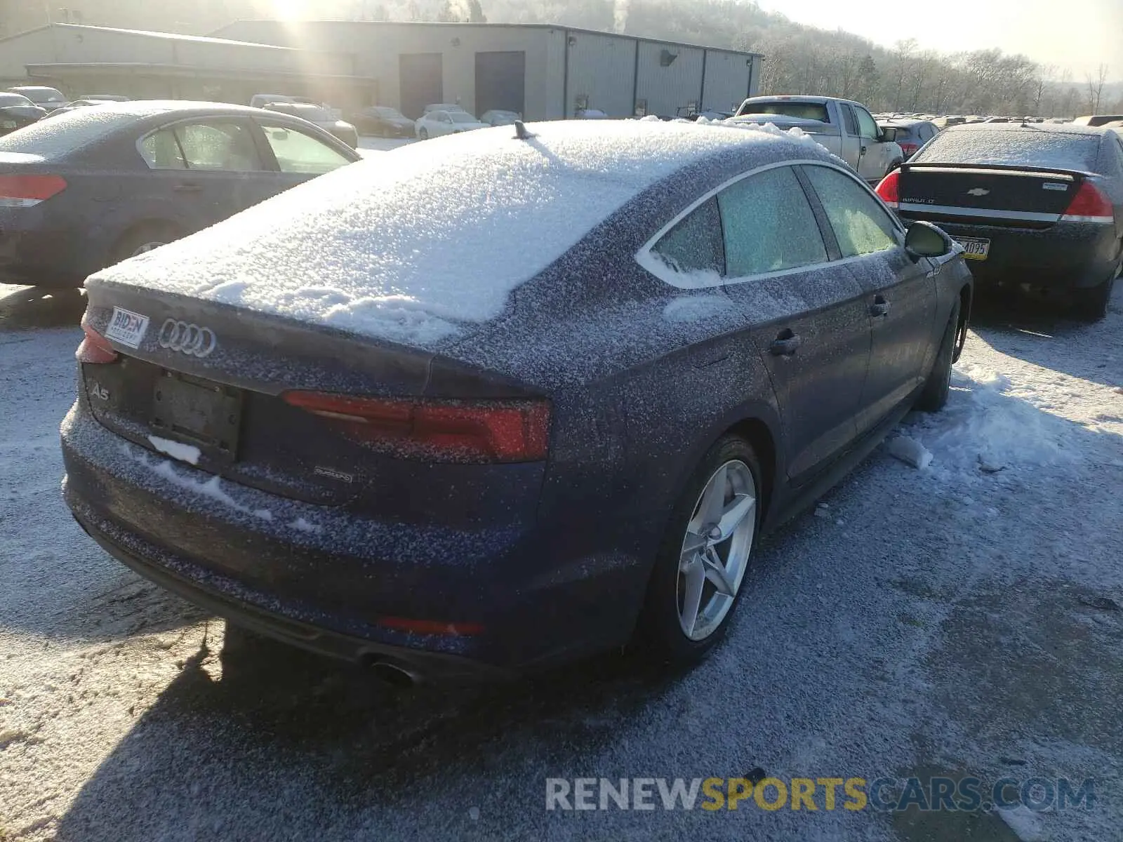 4 Photograph of a damaged car WAUENCF58KA029283 AUDI A5 2019