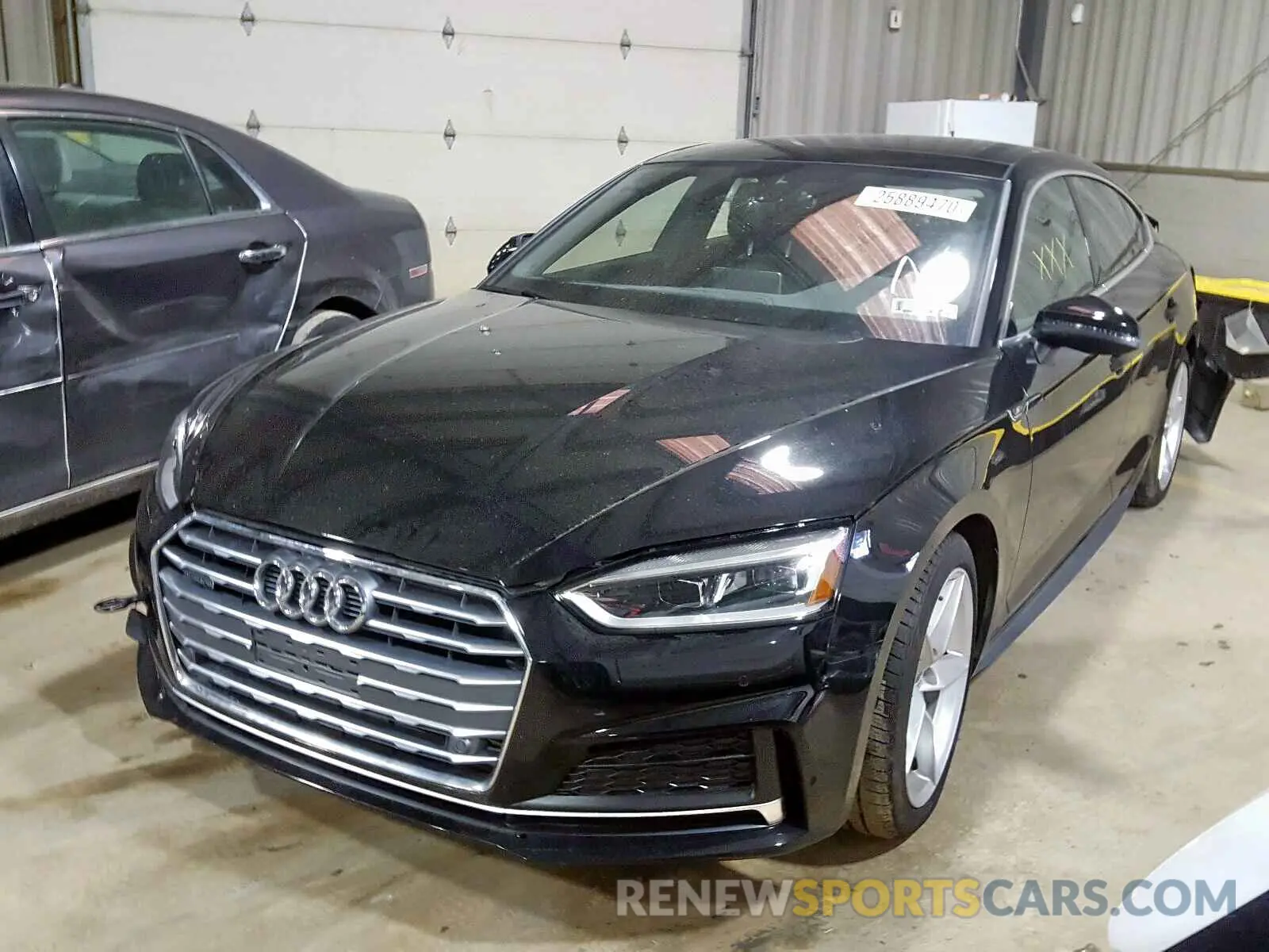 2 Photograph of a damaged car WAUENCF59KA013318 AUDI A5 2019