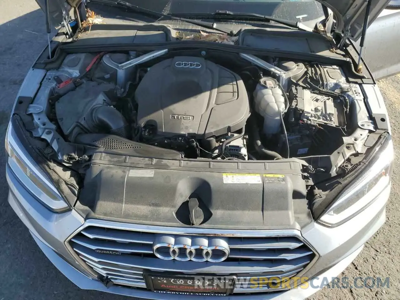 11 Photograph of a damaged car WAUENCF59KA040843 AUDI A5 2019