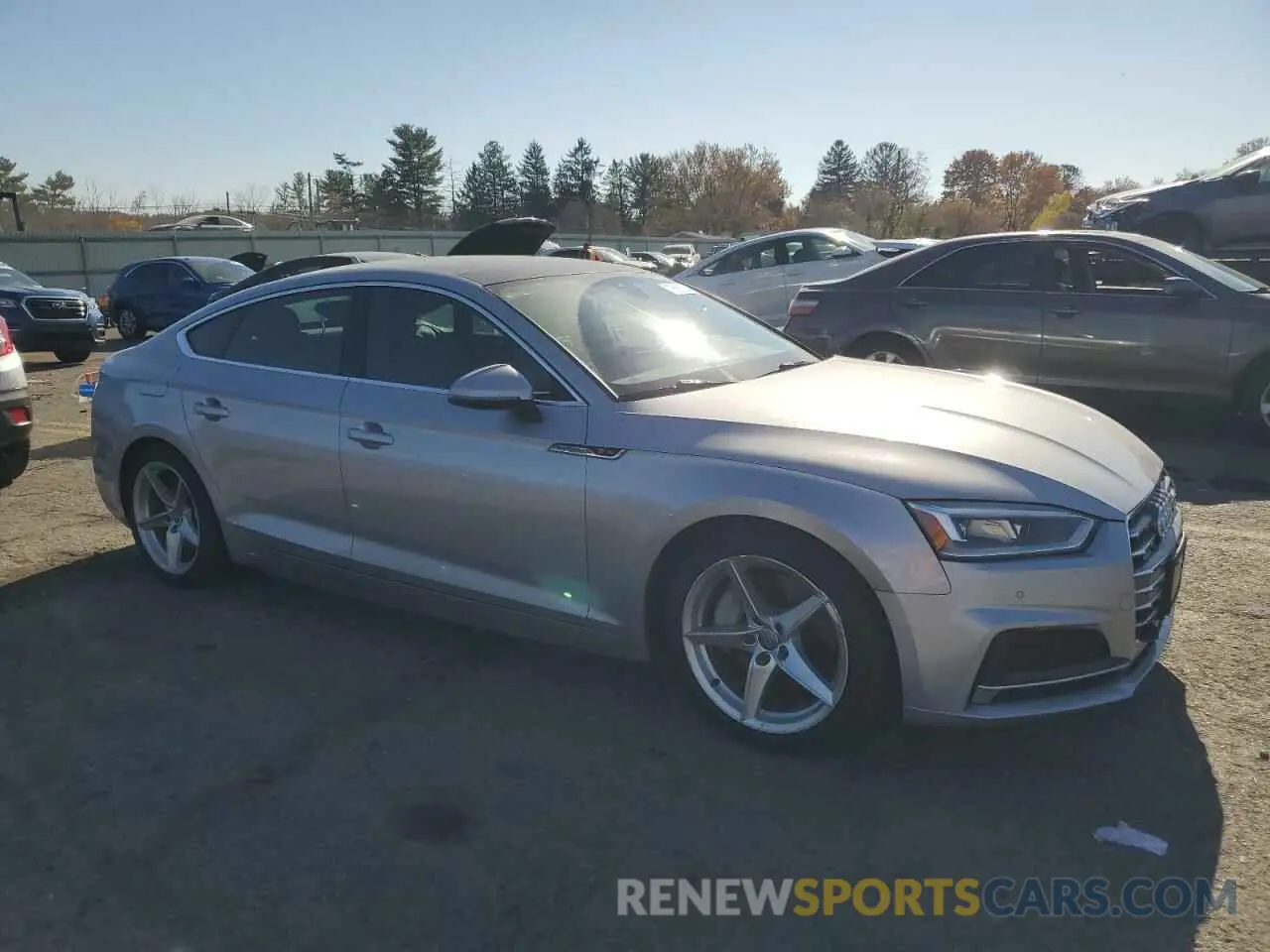 4 Photograph of a damaged car WAUENCF59KA040843 AUDI A5 2019