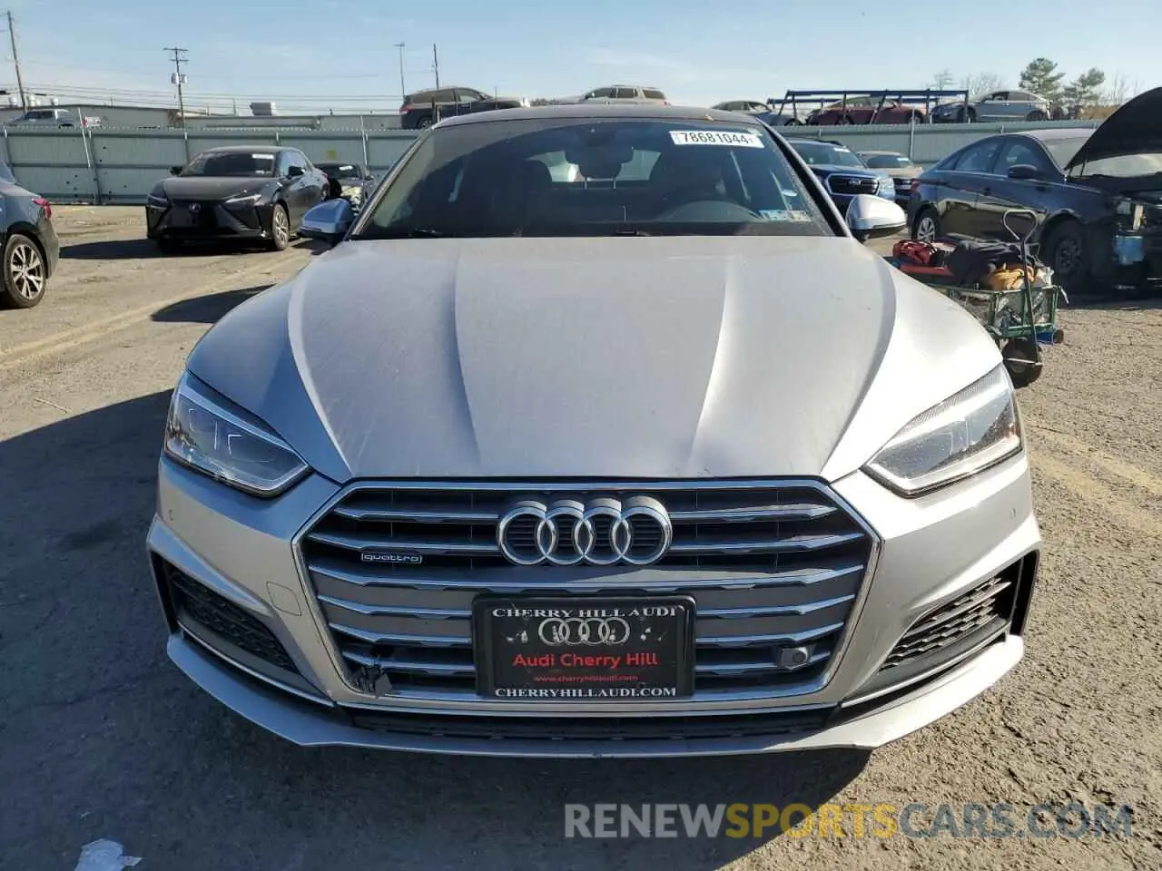 5 Photograph of a damaged car WAUENCF59KA040843 AUDI A5 2019