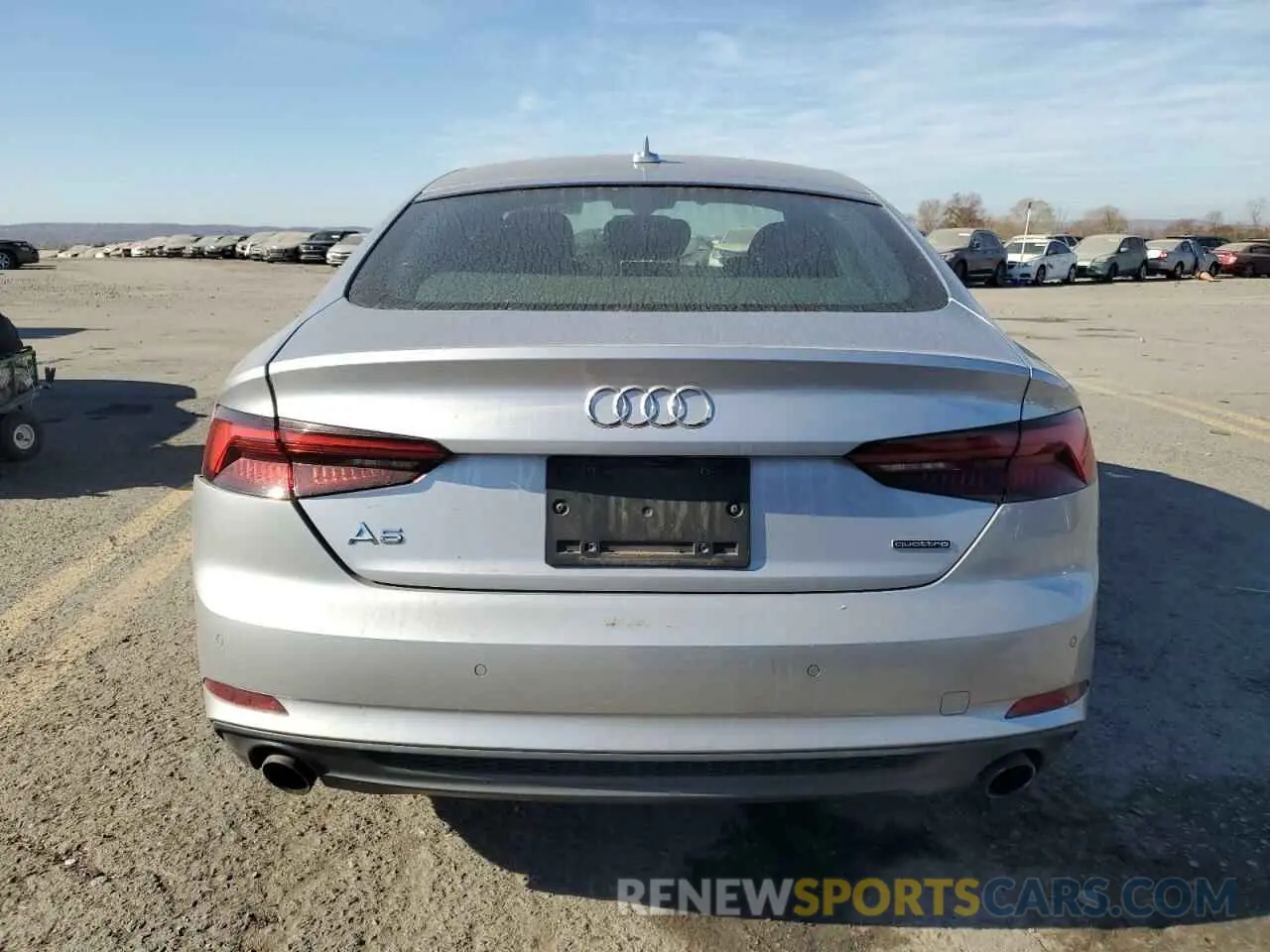 6 Photograph of a damaged car WAUENCF59KA040843 AUDI A5 2019