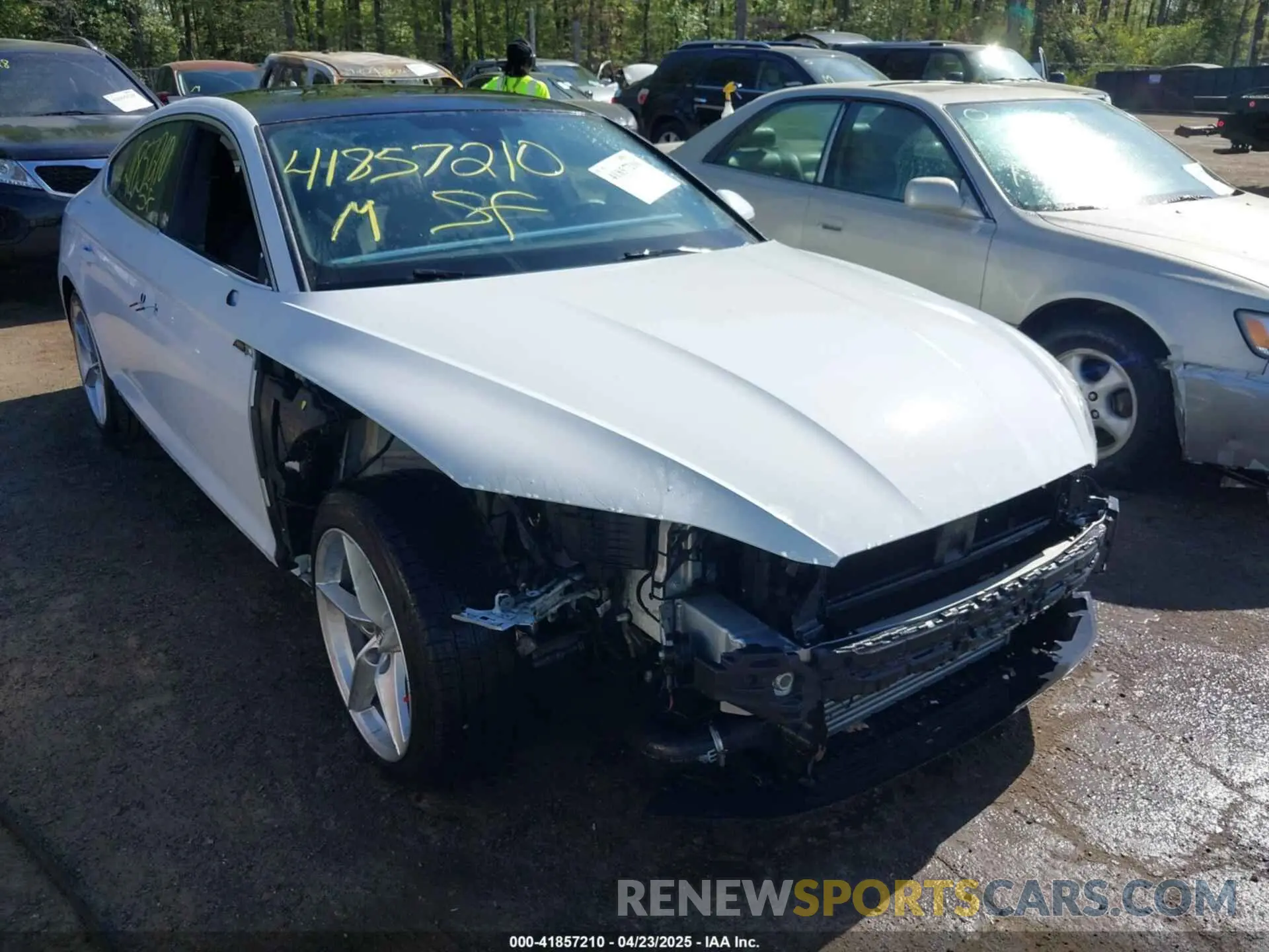 6 Photograph of a damaged car WAUENCF59KA097799 AUDI A5 2019