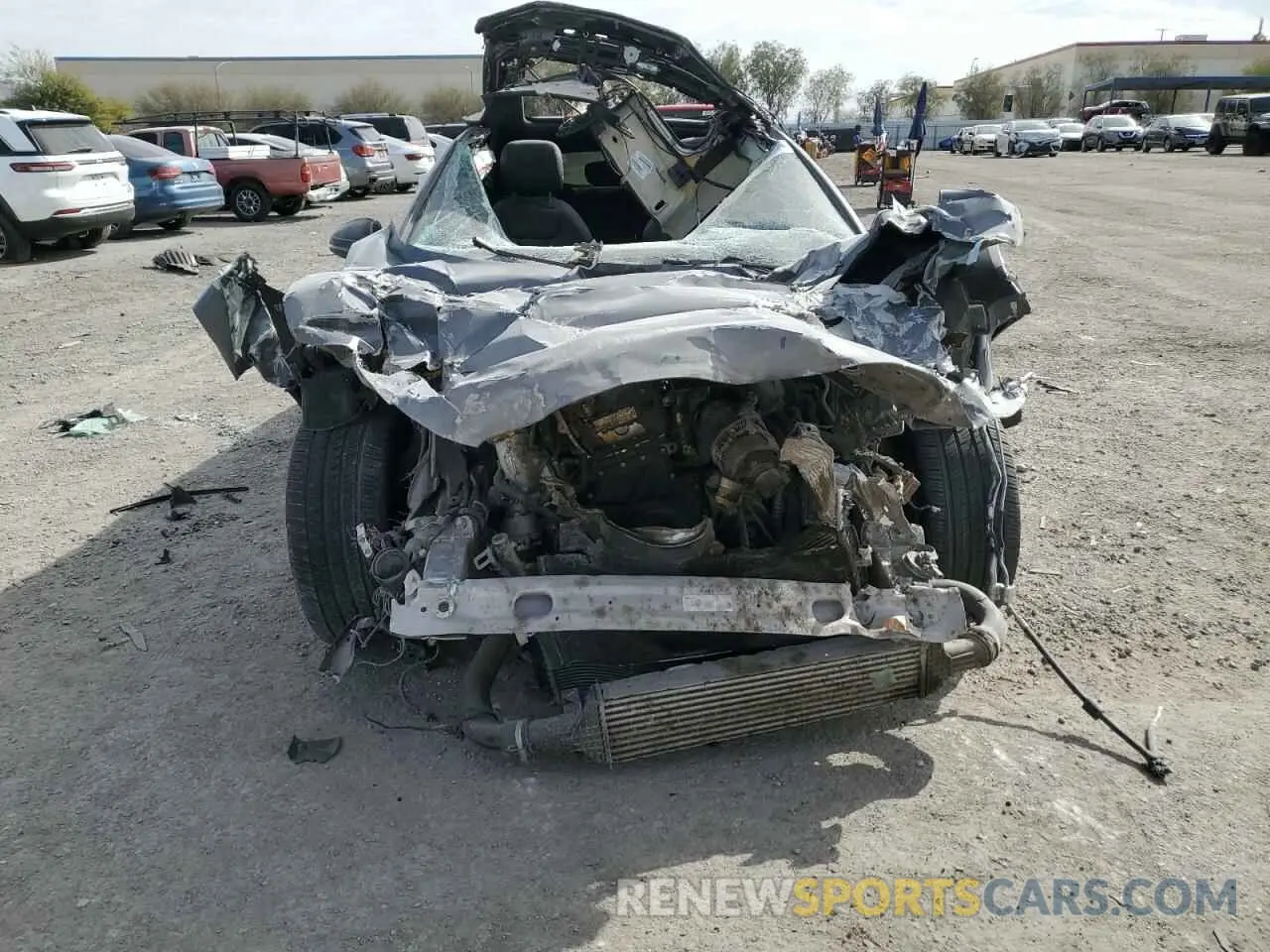 5 Photograph of a damaged car WAUENCF5XKA009763 AUDI A5 2019