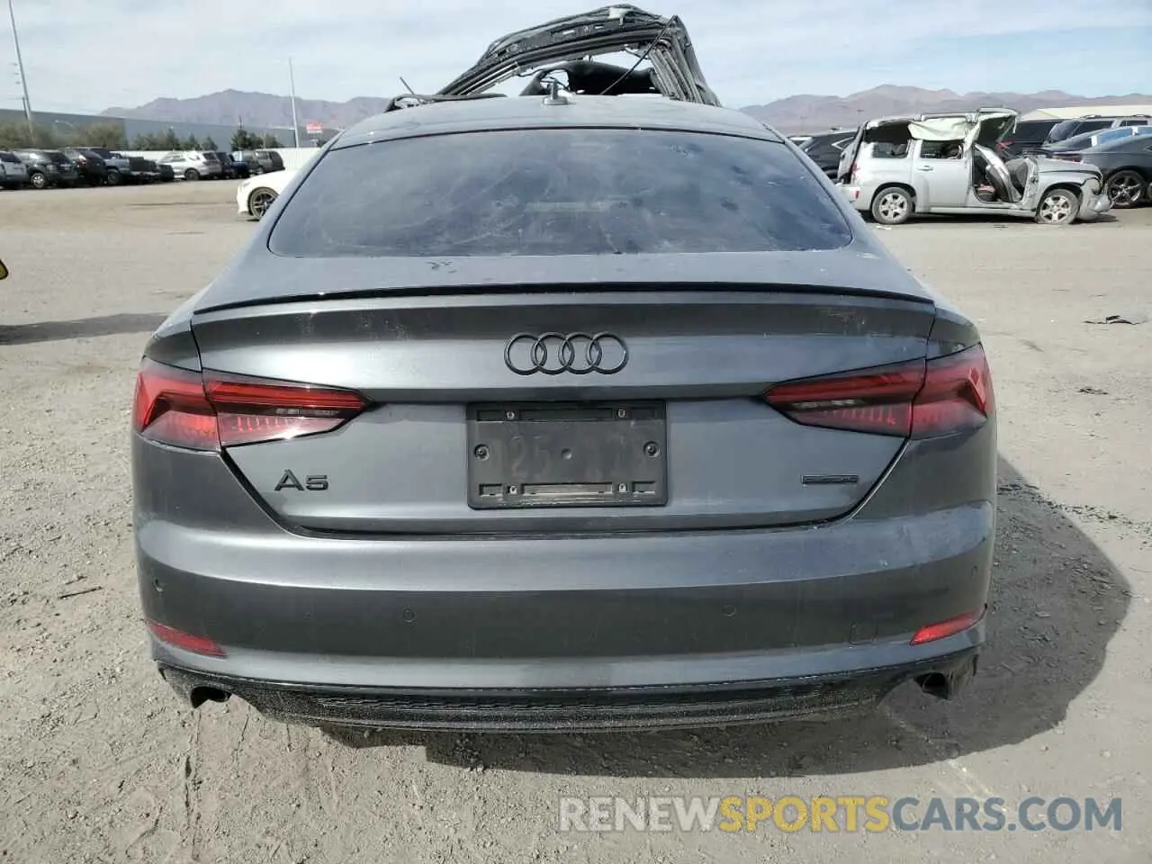 6 Photograph of a damaged car WAUENCF5XKA009763 AUDI A5 2019