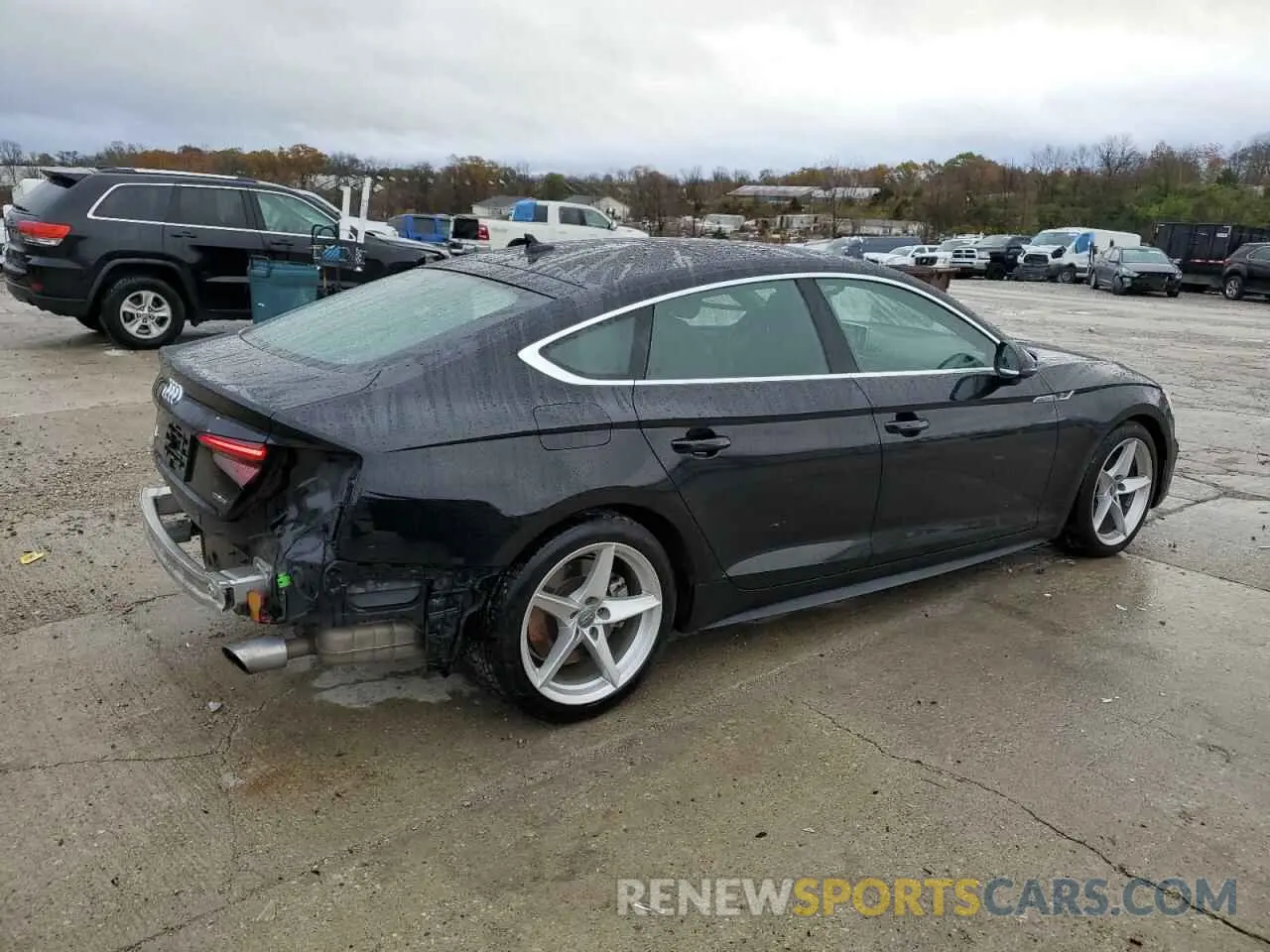 3 Photograph of a damaged car WAUENCF5XKA037644 AUDI A5 2019