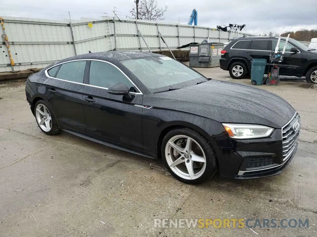 4 Photograph of a damaged car WAUENCF5XKA037644 AUDI A5 2019