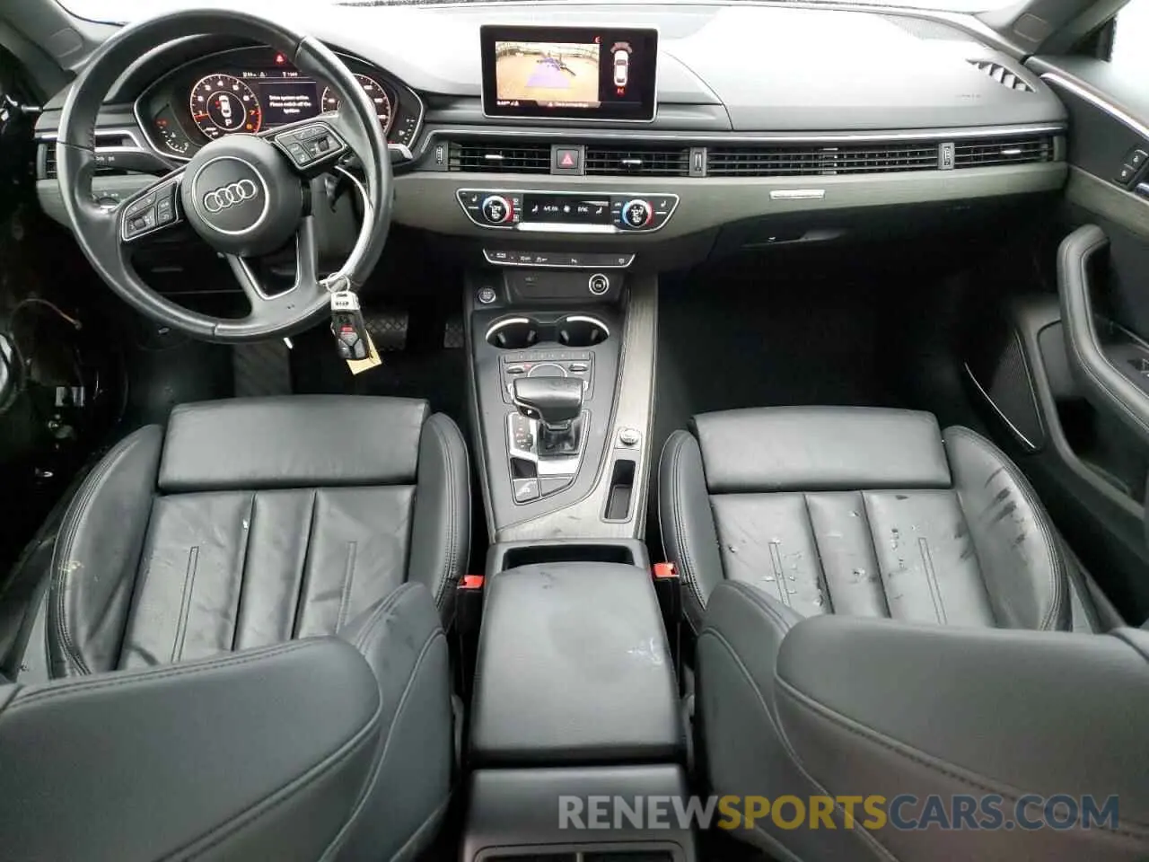 8 Photograph of a damaged car WAUENCF5XKA037644 AUDI A5 2019