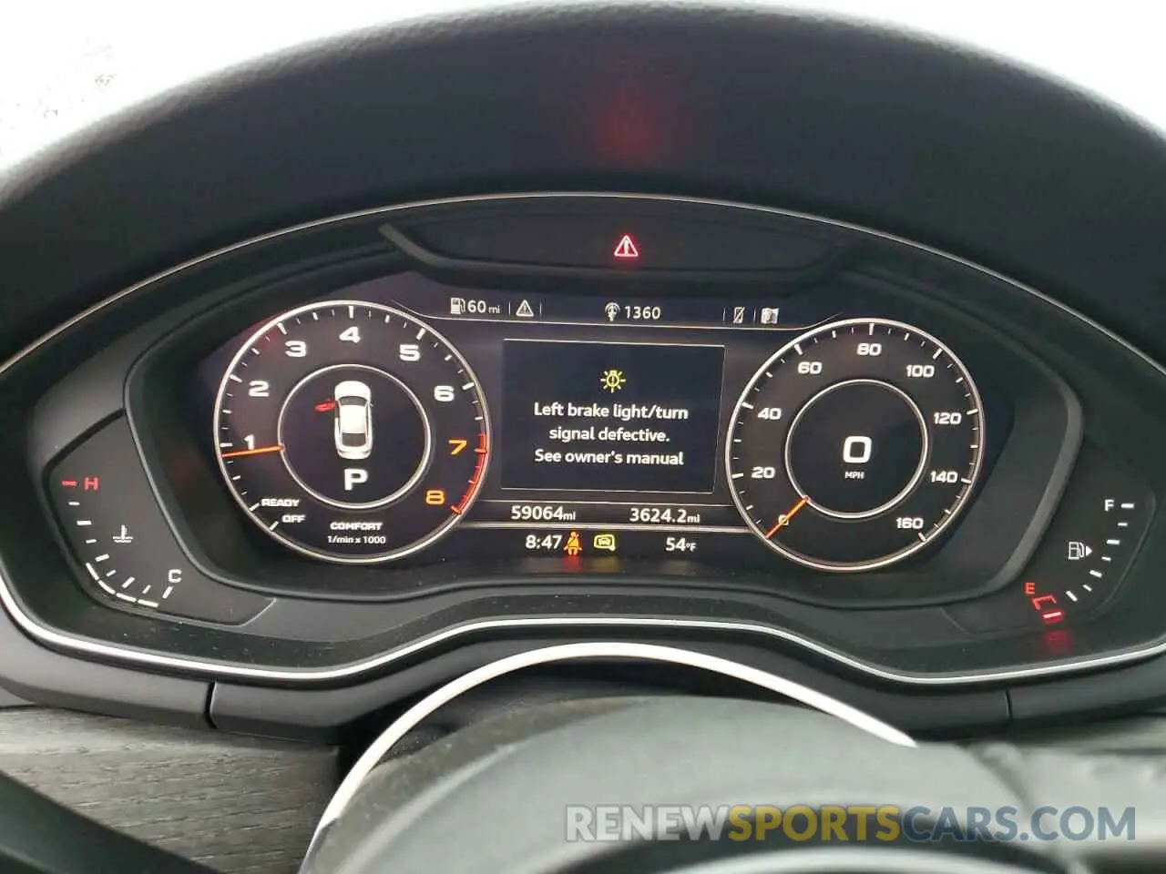 9 Photograph of a damaged car WAUENCF5XKA037644 AUDI A5 2019