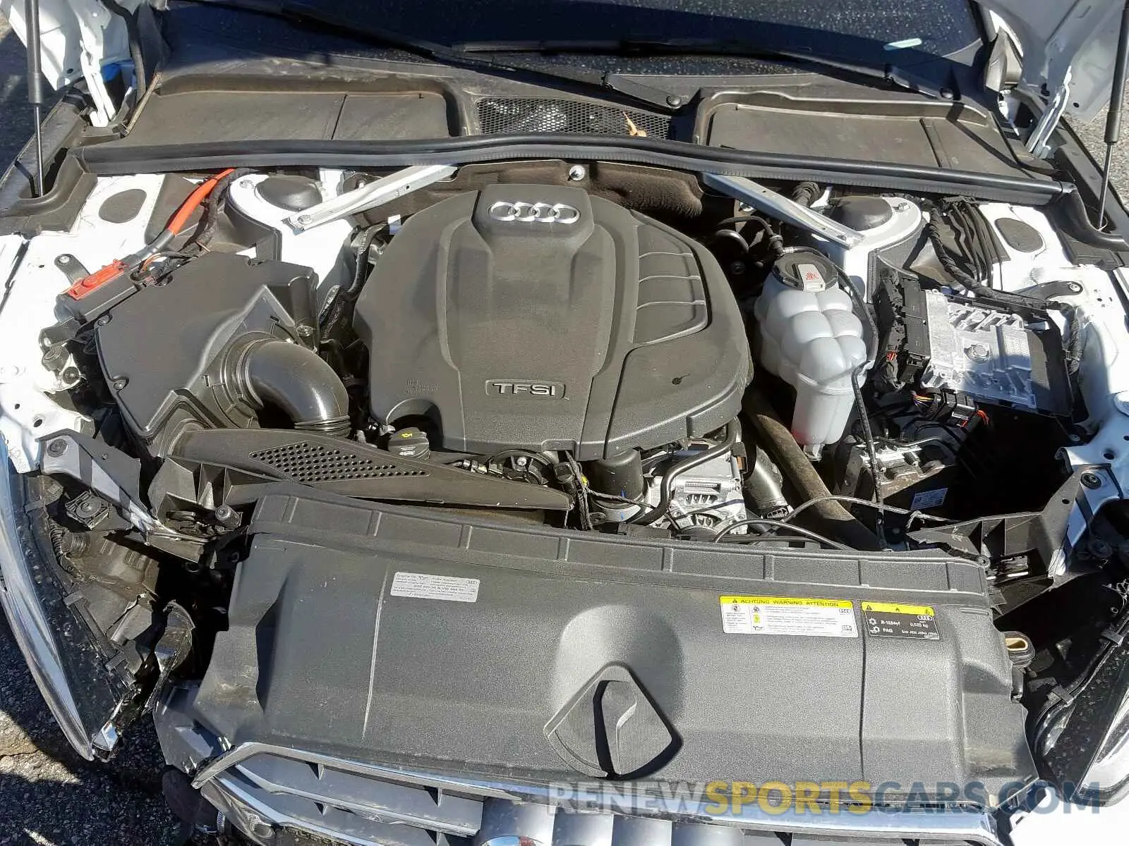 7 Photograph of a damaged car WAUENCF5XKA048627 AUDI A5 2019