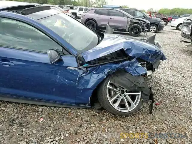 10 Photograph of a damaged car WAUENDF55KA008896 AUDI A5 2019