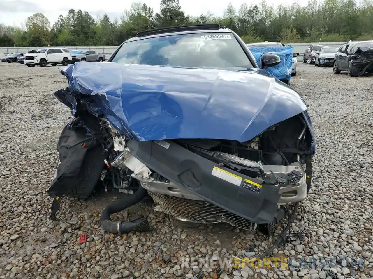 5 Photograph of a damaged car WAUENDF55KA008896 AUDI A5 2019