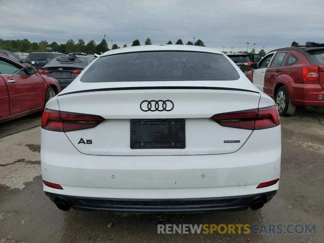 6 Photograph of a damaged car WAUFNCF50KA071371 AUDI A5 2019