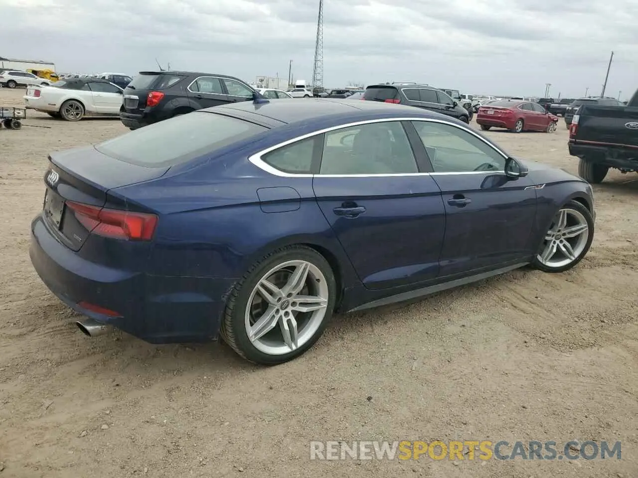 3 Photograph of a damaged car WAUFNCF55KA016432 AUDI A5 2019