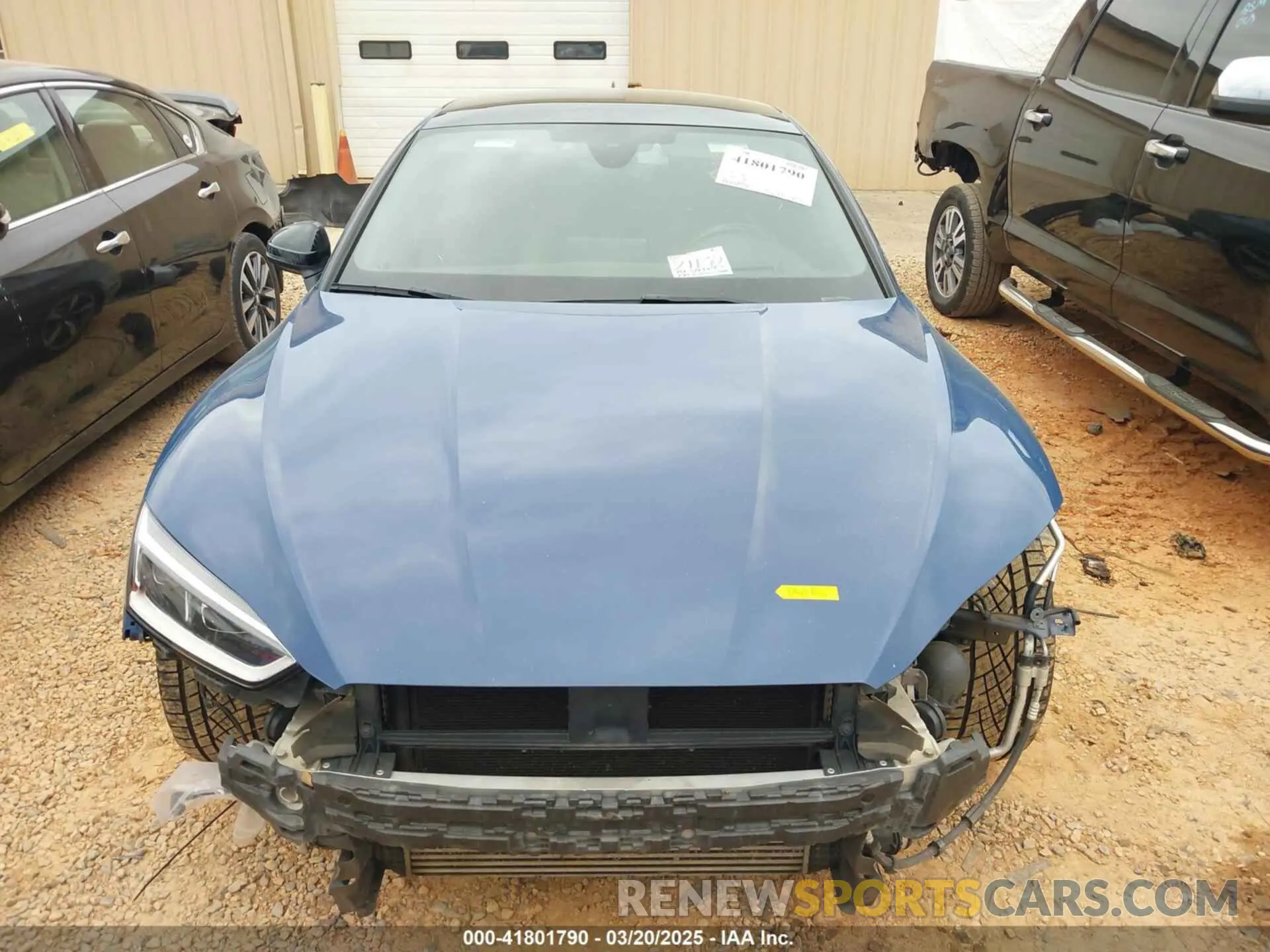 12 Фотография поврежденного автомобиля WAUFNCF55KA016463 AUDI A5 2019