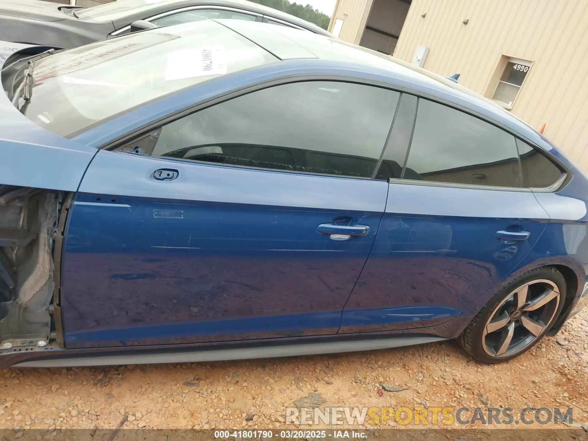 14 Фотография поврежденного автомобиля WAUFNCF55KA016463 AUDI A5 2019