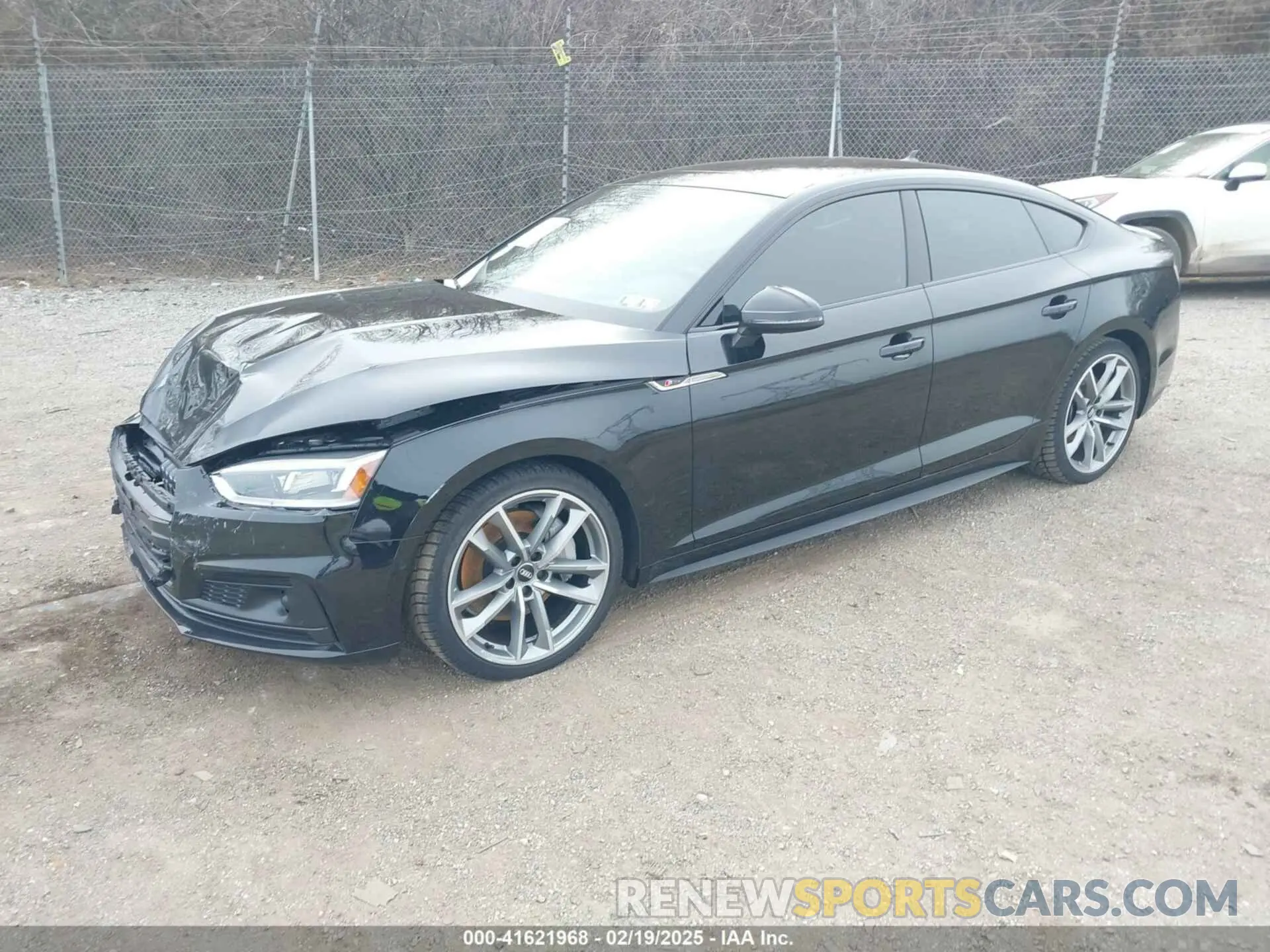 2 Photograph of a damaged car WAUFNCF56KA018173 AUDI A5 2019