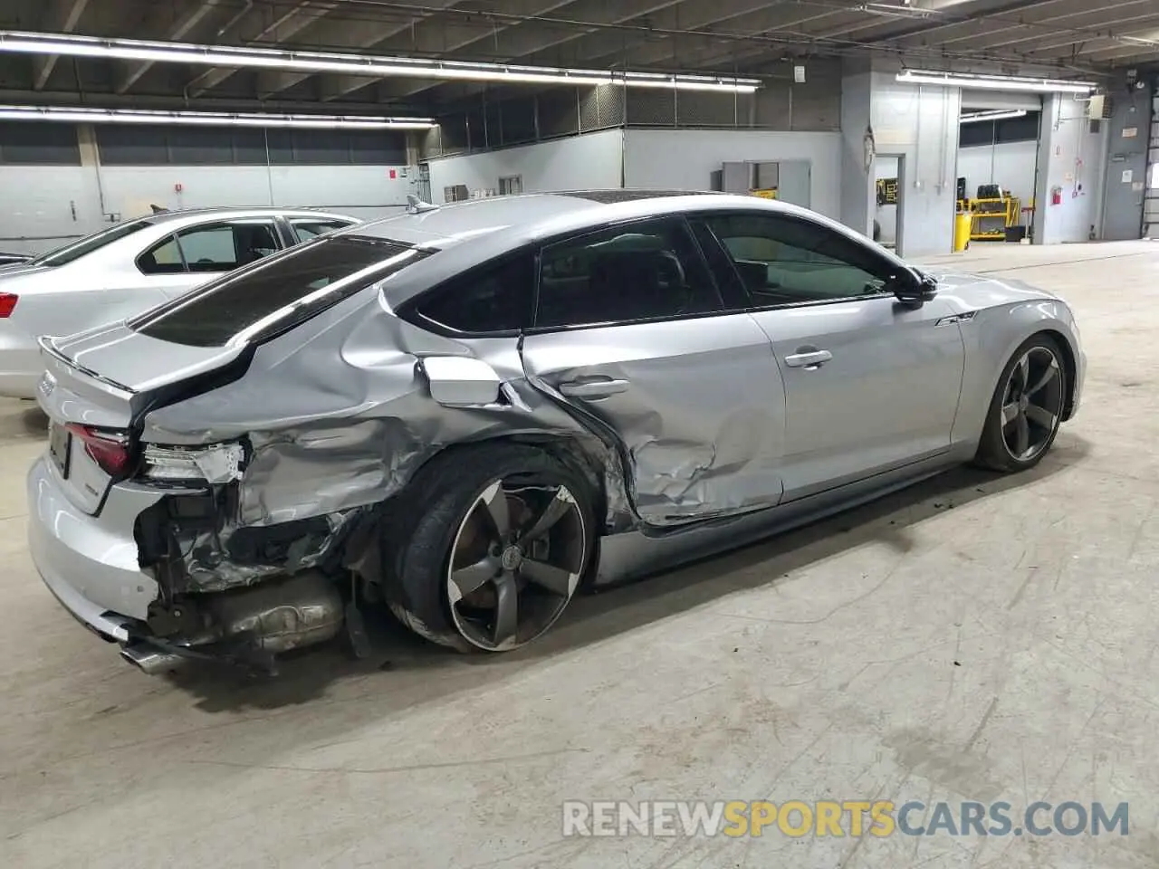 3 Photograph of a damaged car WAUFNCF56KA072055 AUDI A5 2019