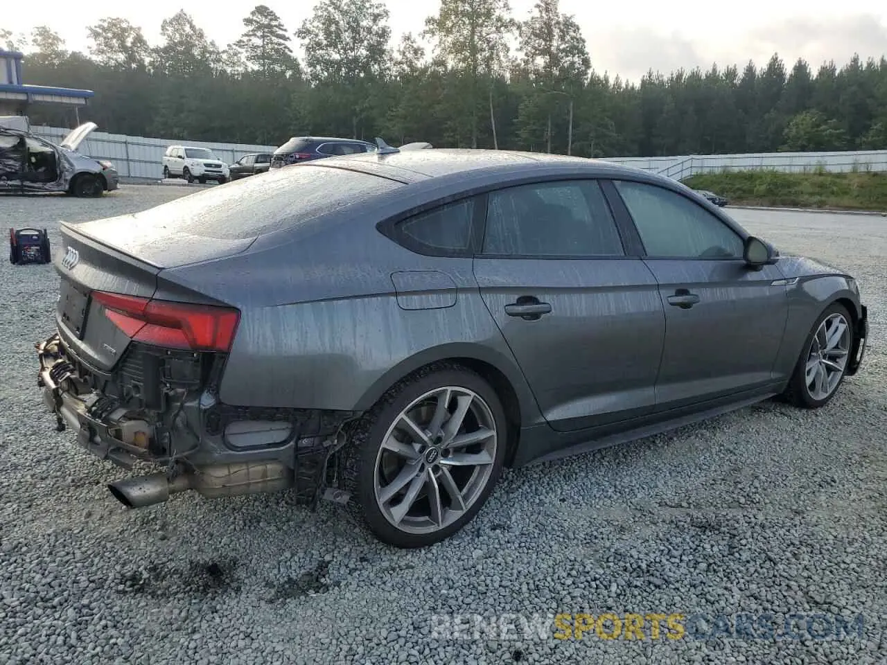 3 Photograph of a damaged car WAUFNCF59KA014733 AUDI A5 2019