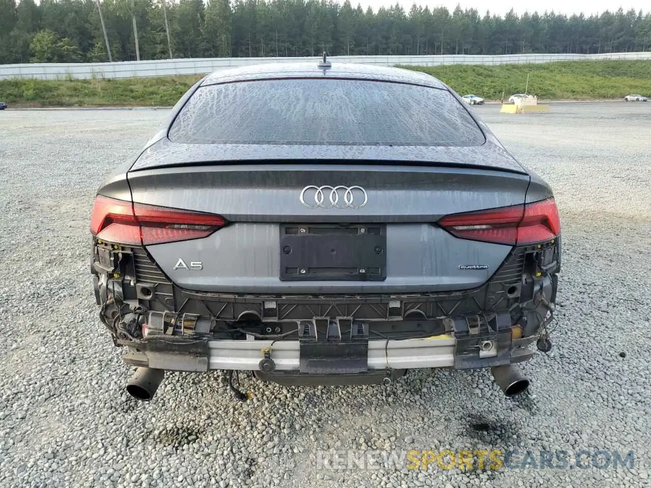 6 Photograph of a damaged car WAUFNCF59KA014733 AUDI A5 2019