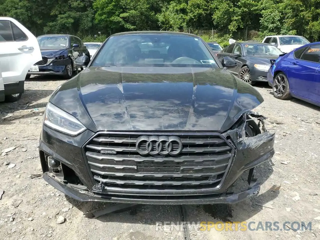 5 Photograph of a damaged car WAUFNCF5XKA026311 AUDI A5 2019