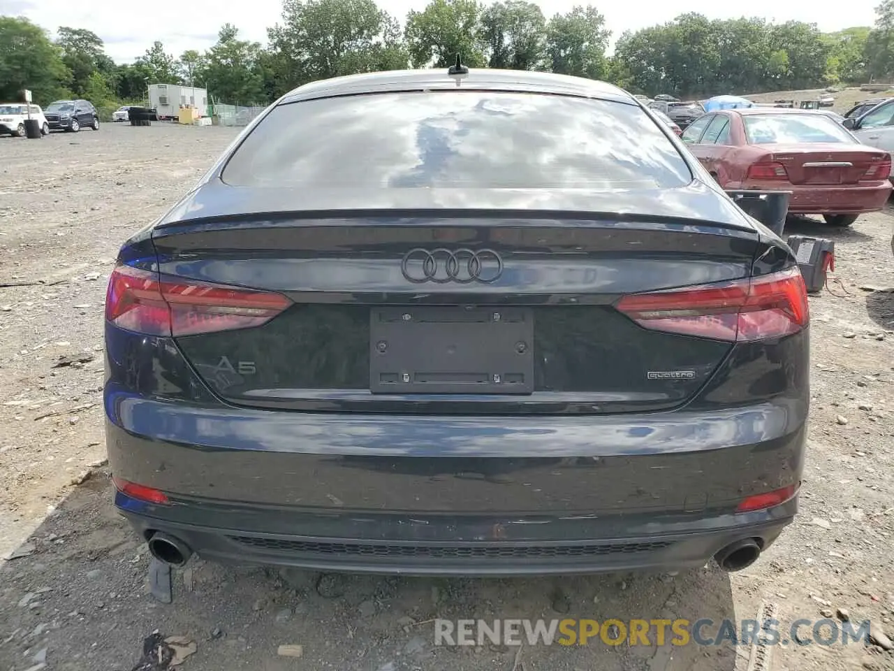 6 Photograph of a damaged car WAUFNCF5XKA026311 AUDI A5 2019