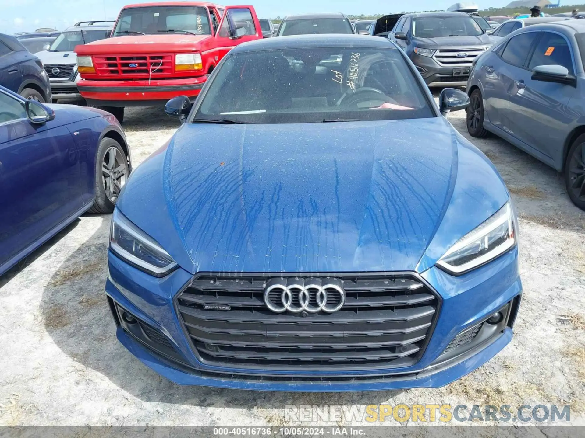 12 Фотография поврежденного автомобиля WAUFNDF58KA007147 AUDI A5 2019