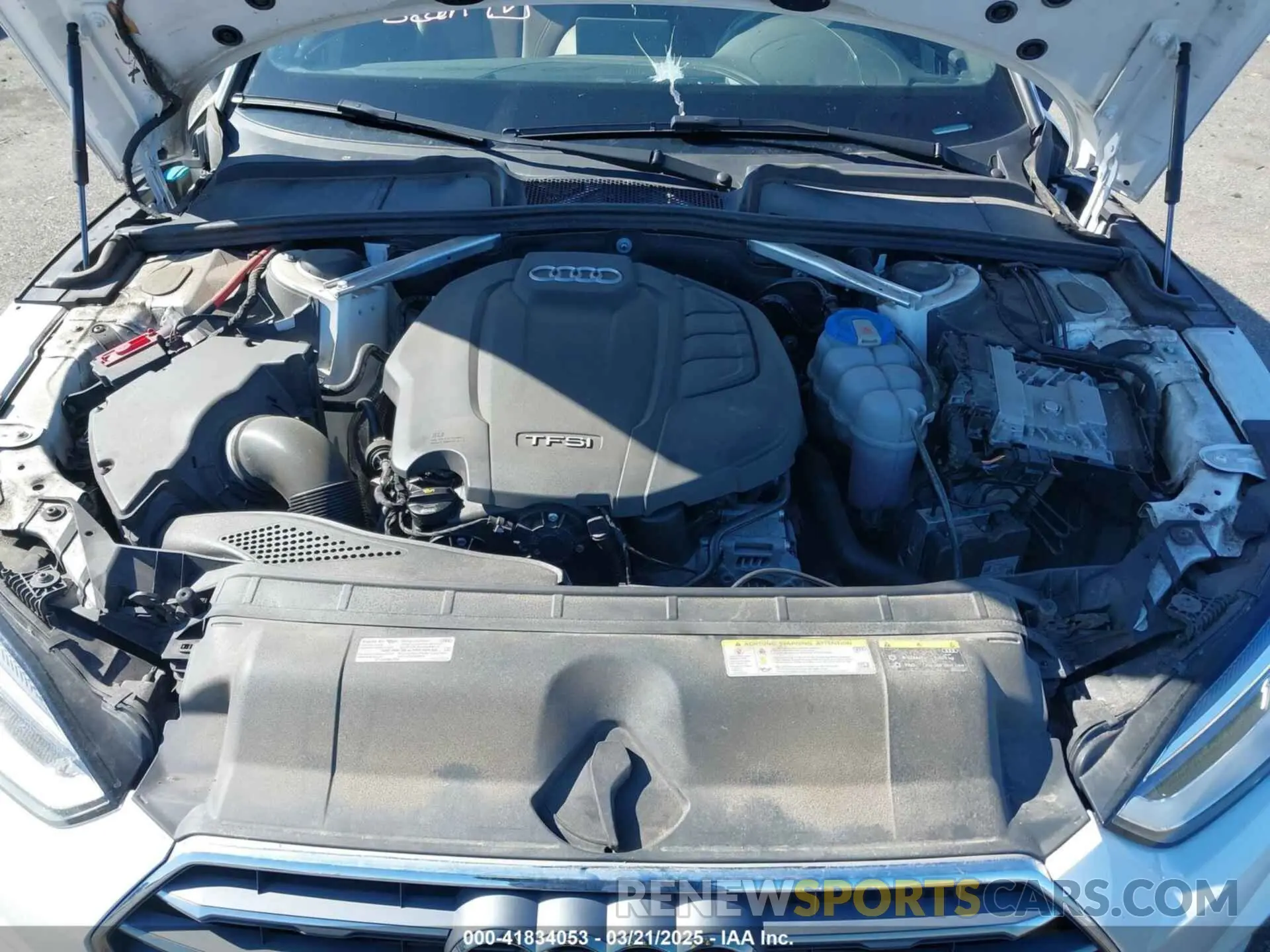 10 Фотография поврежденного автомобиля WAUSNAF53KA026928 AUDI A5 2019