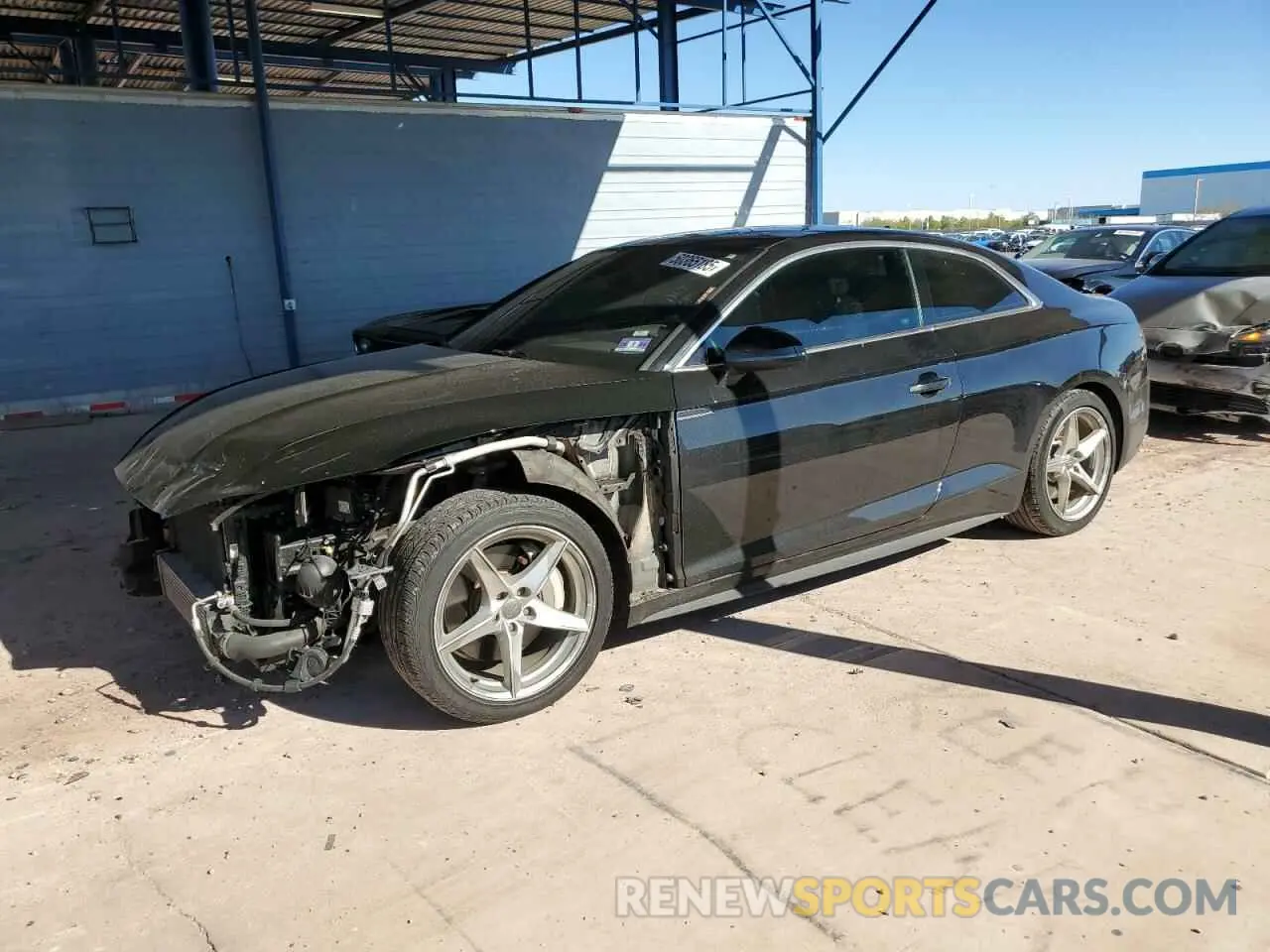 1 Фотография поврежденного автомобиля WAUSNAF5XKA014890 AUDI A5 2019